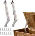 2 Pack 150N Soft Close Gas Strut Lid Hinges