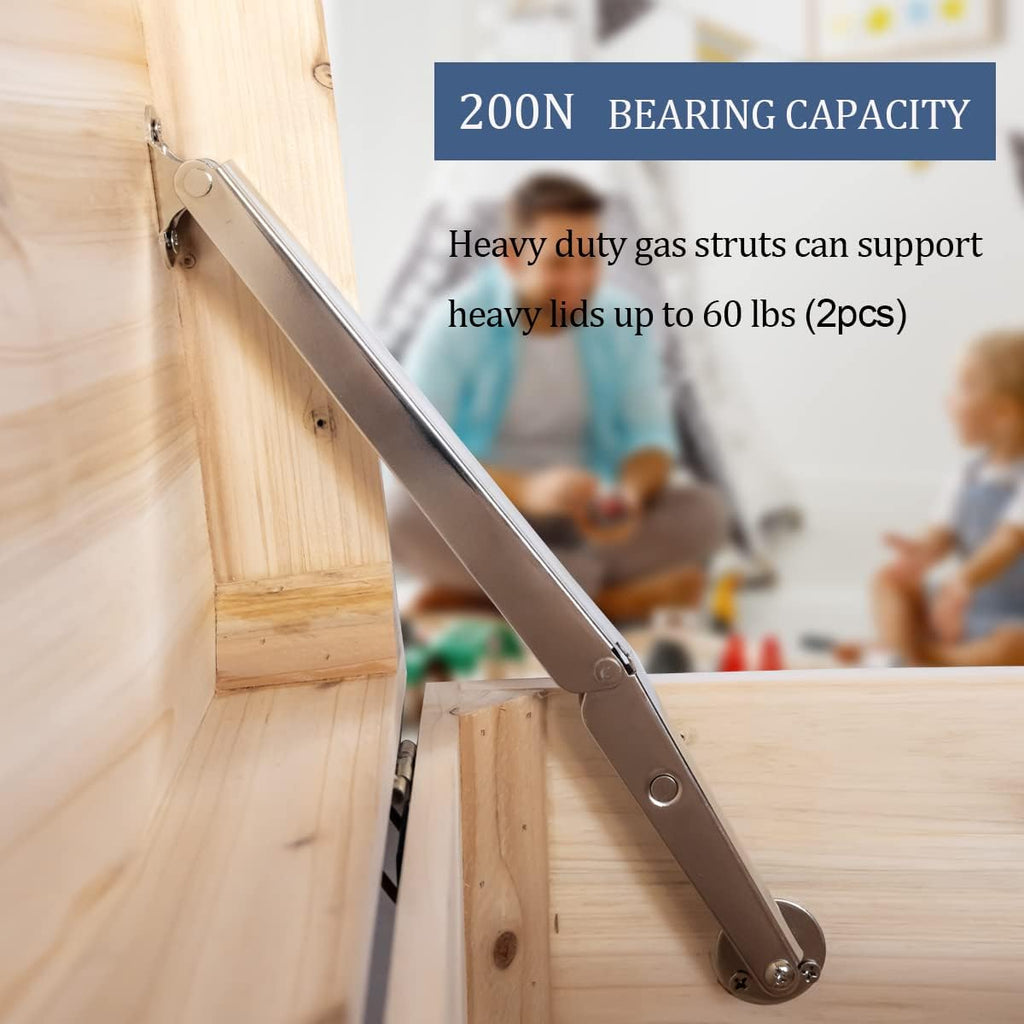 60lbs Soft Close Gas Strut Lid Supports