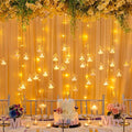 24 LED Glass Globe Tealight Holders
