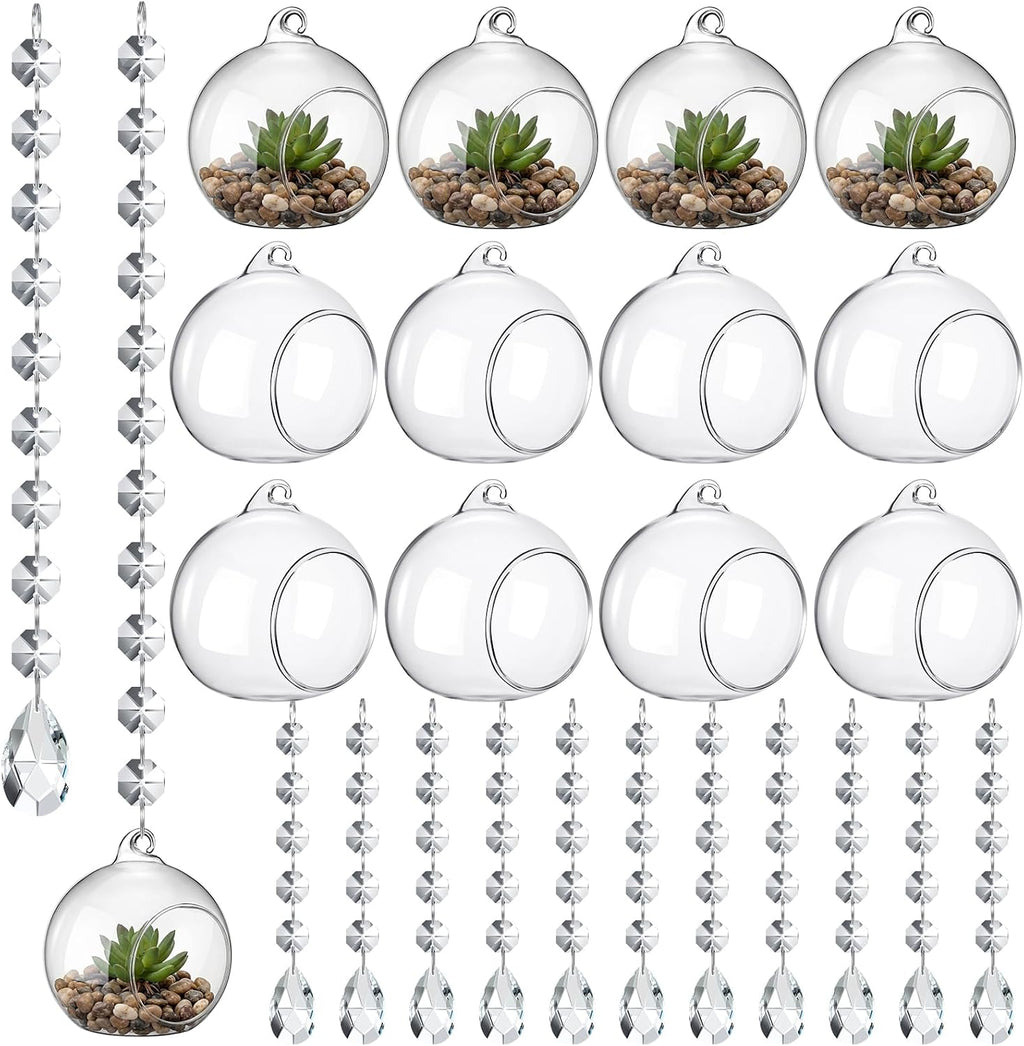 56 Clear Crystal Glass Tealight Holders