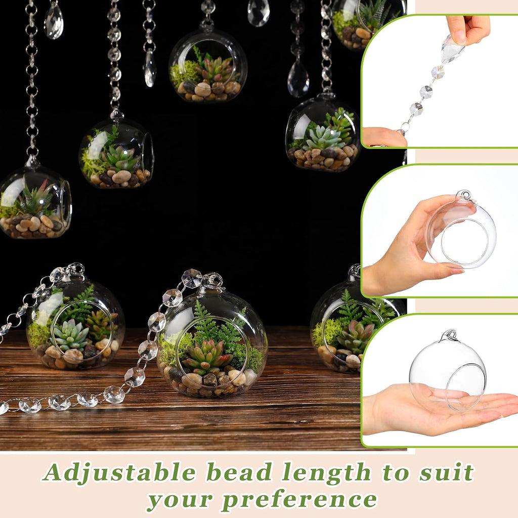 56 Clear Crystal Glass Tealight Holders