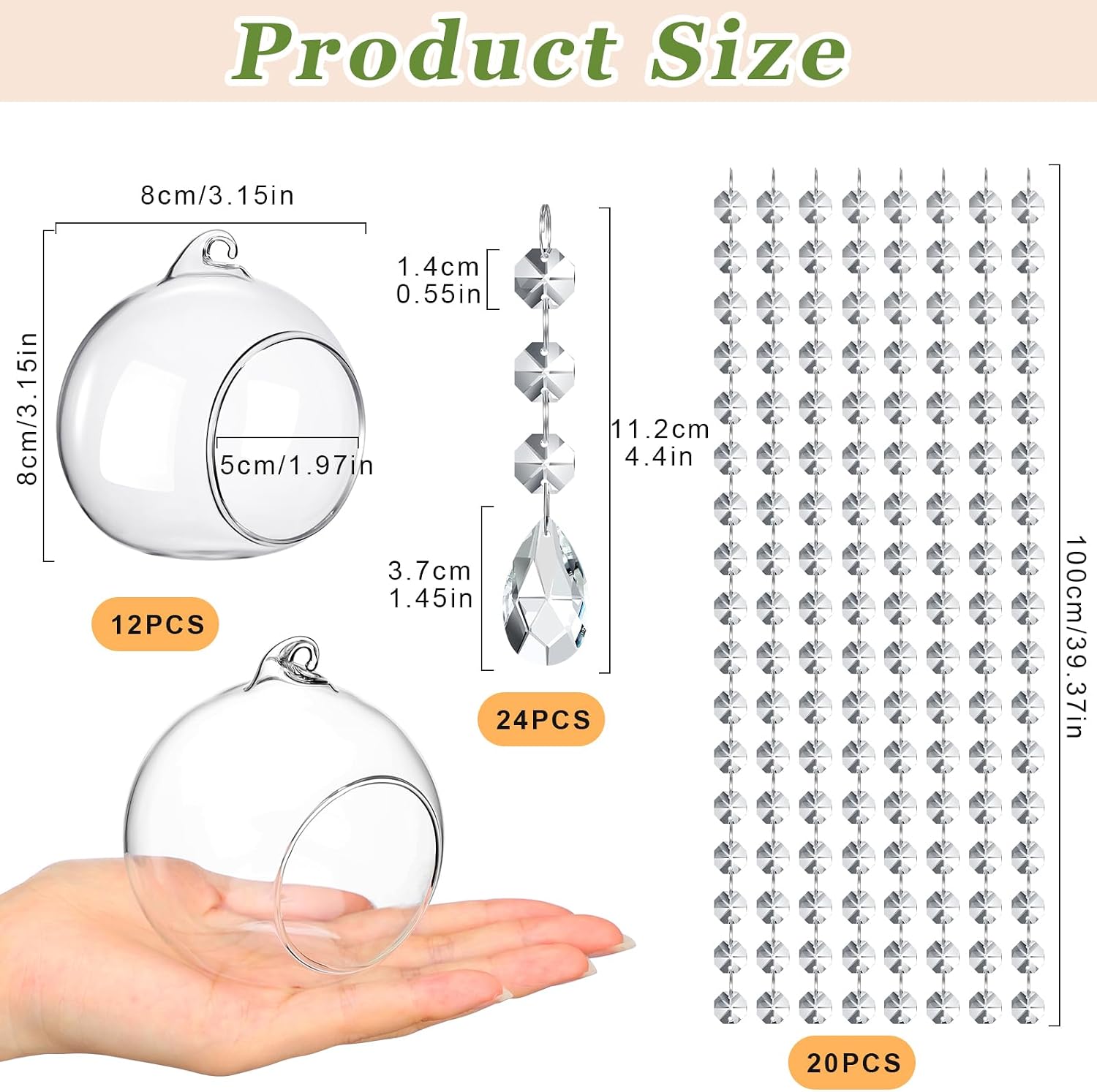 56 Clear Crystal Glass Tealight Holders