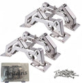 2 Pair 175° Wide Opening Soft Close Concealed Cabinet Hinges