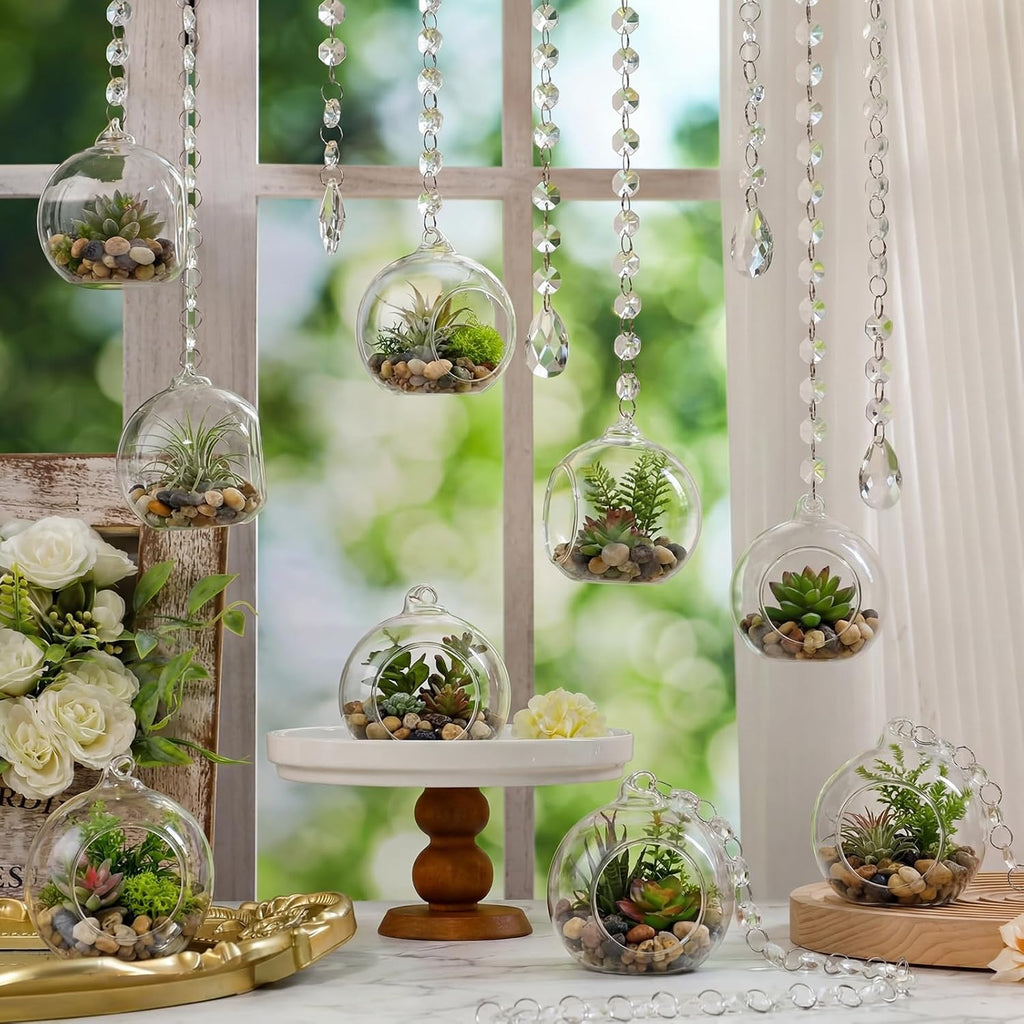 56 Clear Crystal Glass Tealight Holders
