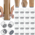 24PCS Thickened Rubber Chair Leg Floor Protectors