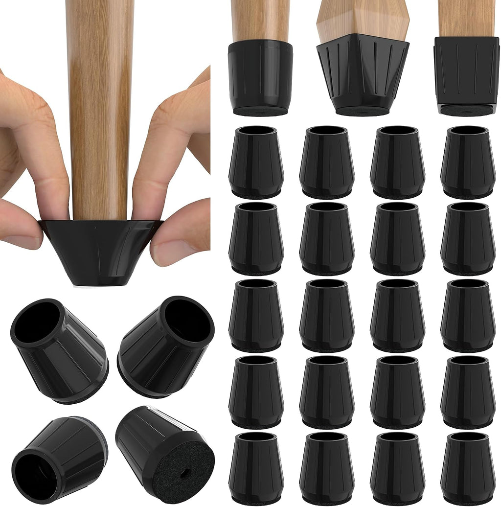 24PCS Extra Small Silicone Chair Leg Floor Protectors
