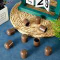 36pcs Beige Round Plastic Folding Chair Leg Caps